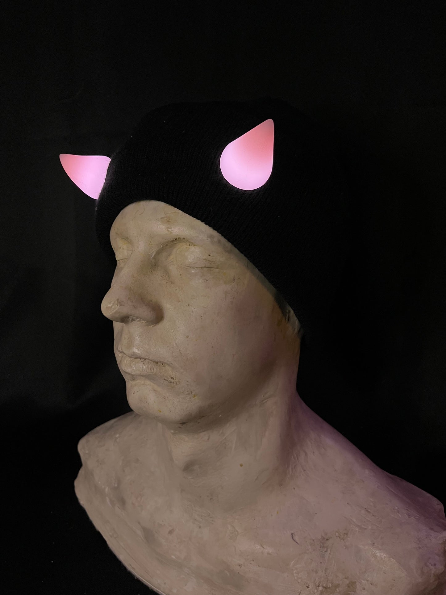 Glowing Devil Beanie